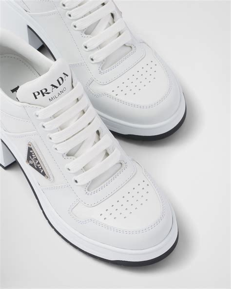 prada hoge sneakers|prada downtown sneakers.